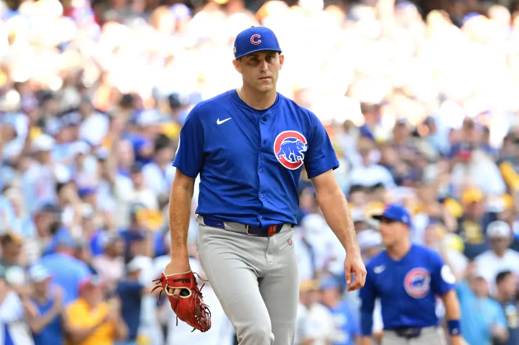 Cubs pitcher leaves early after Brewers rout in NLDS failure