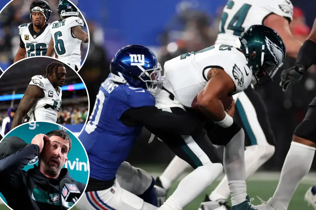 Dan Orlovsky explains why the Eagles' offense is considered 'predictable' following disappointing loss to the Giants.