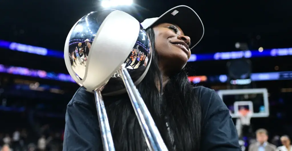 Dana Evans had the final word, and the Las Vegas Aces did too.