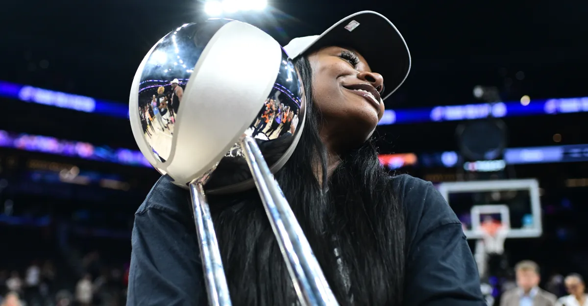 Dana Evans had the final word, and the Las Vegas Aces did too.