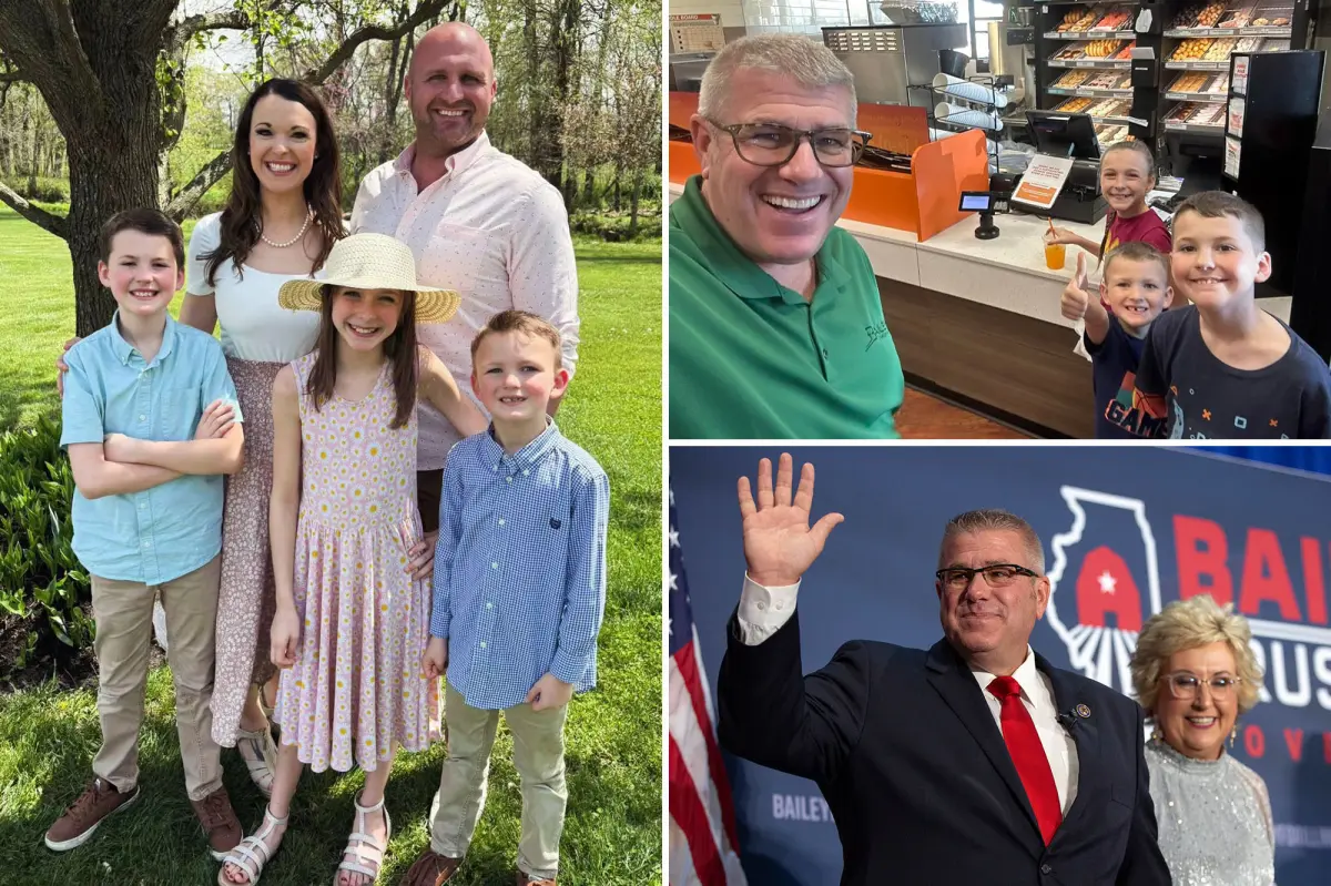 Darren Bailey grieves for his son, daughter-in-law, and grandchildren following the Montana helicopter accident.