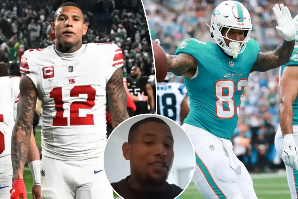 Darren Waller attributes his disappointing season to the Giants ahead of retirement.