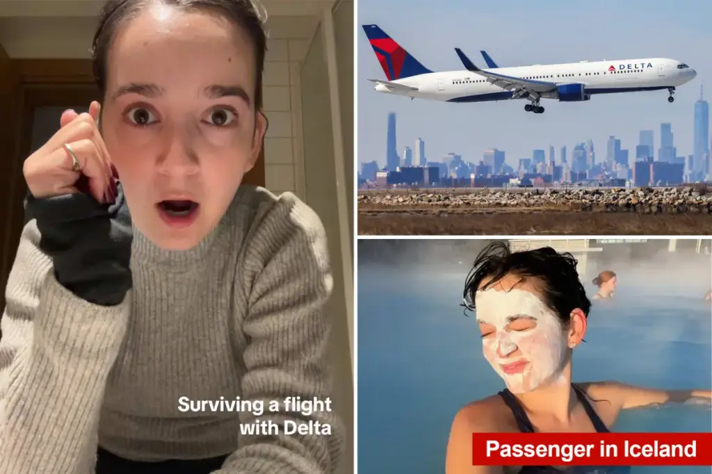 Delta traveler upset after aircraft was compelled to make an emergency landing in Iceland
