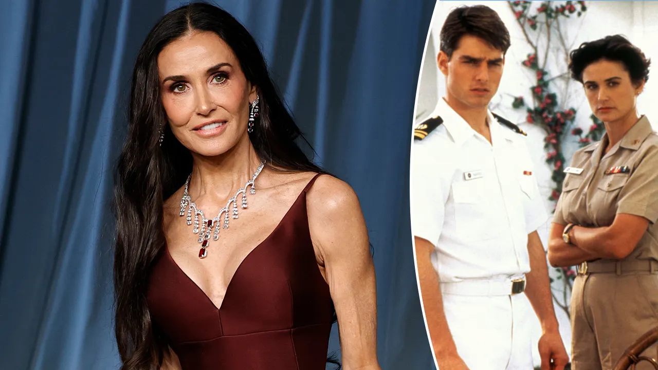 Demi Moore shares that Tom Cruise felt 'embarrassed' by her pregnancy during filming.