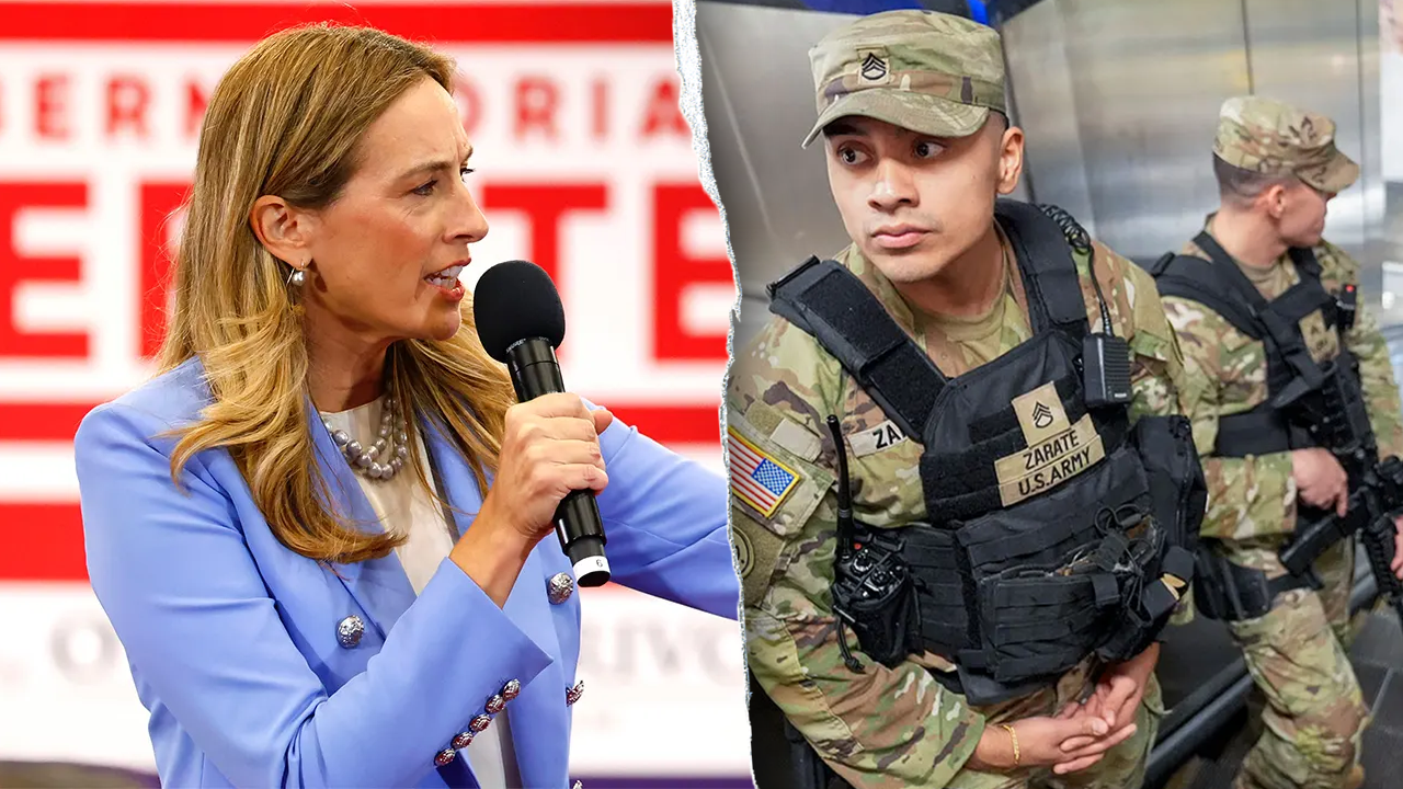 Democrat claims that having soldiers in cities reduces safety for people during debate