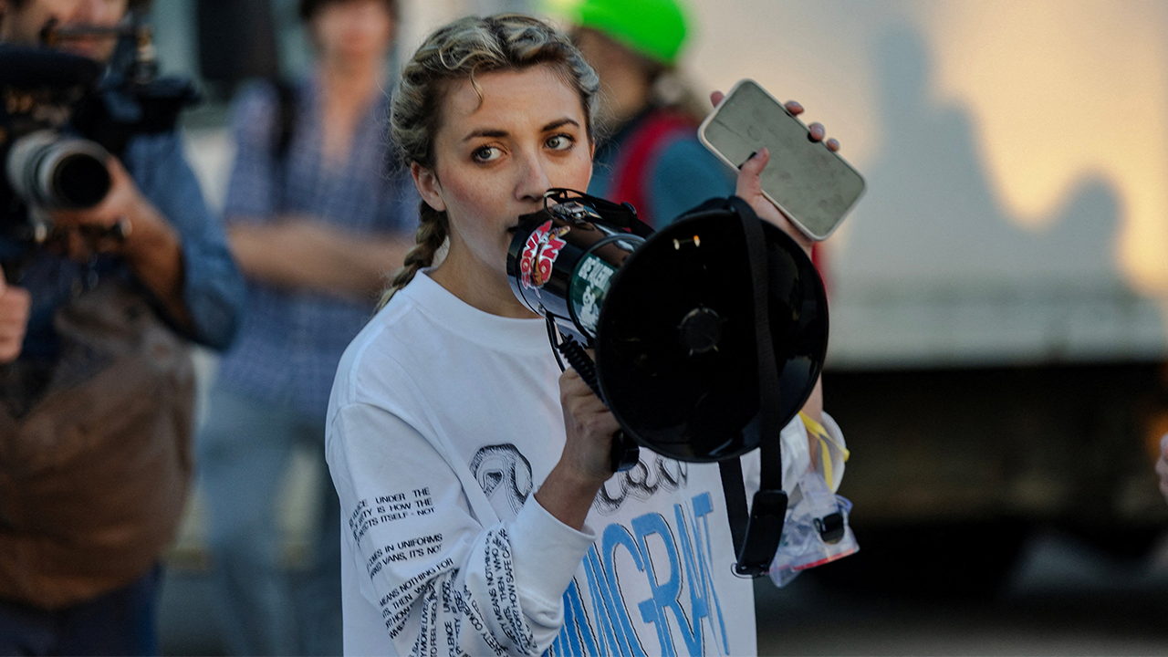 Democratic candidate Katherine Abughazaleh charged for protesting against ICE