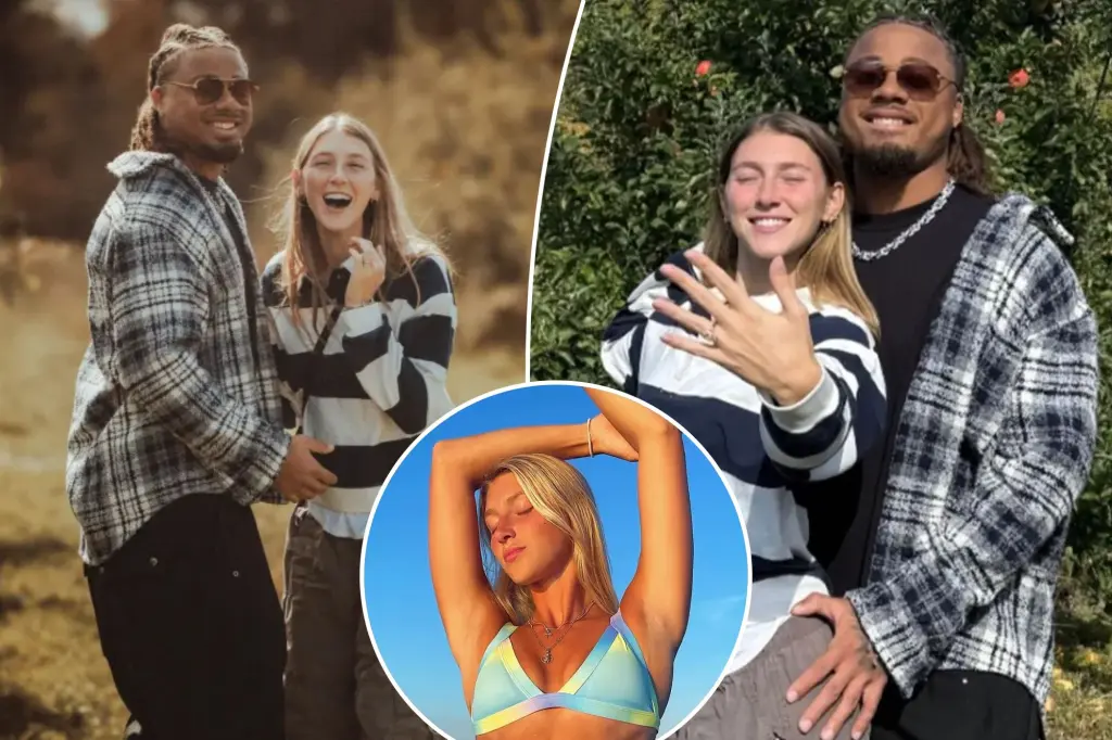 Derek Stingley Jr. of the Texans proposes to his girlfriend during the bye week.