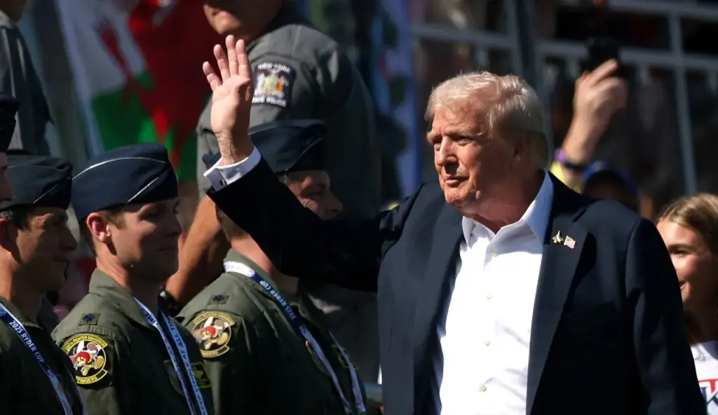 Detective suspended for pretending to be on Trump's security detail at Ryder Cup