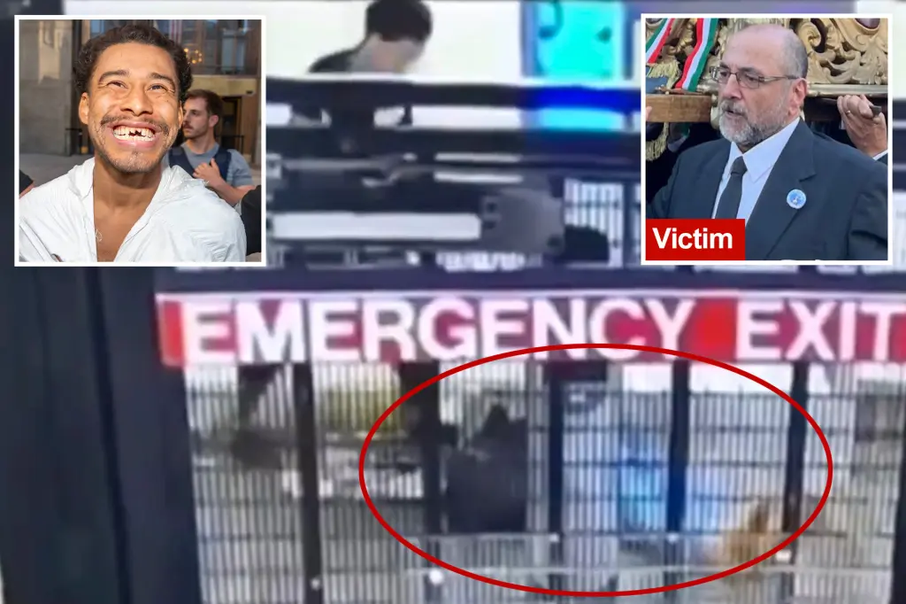Disturbing footage captures deadly subway attack on Italian immigrant in NYC