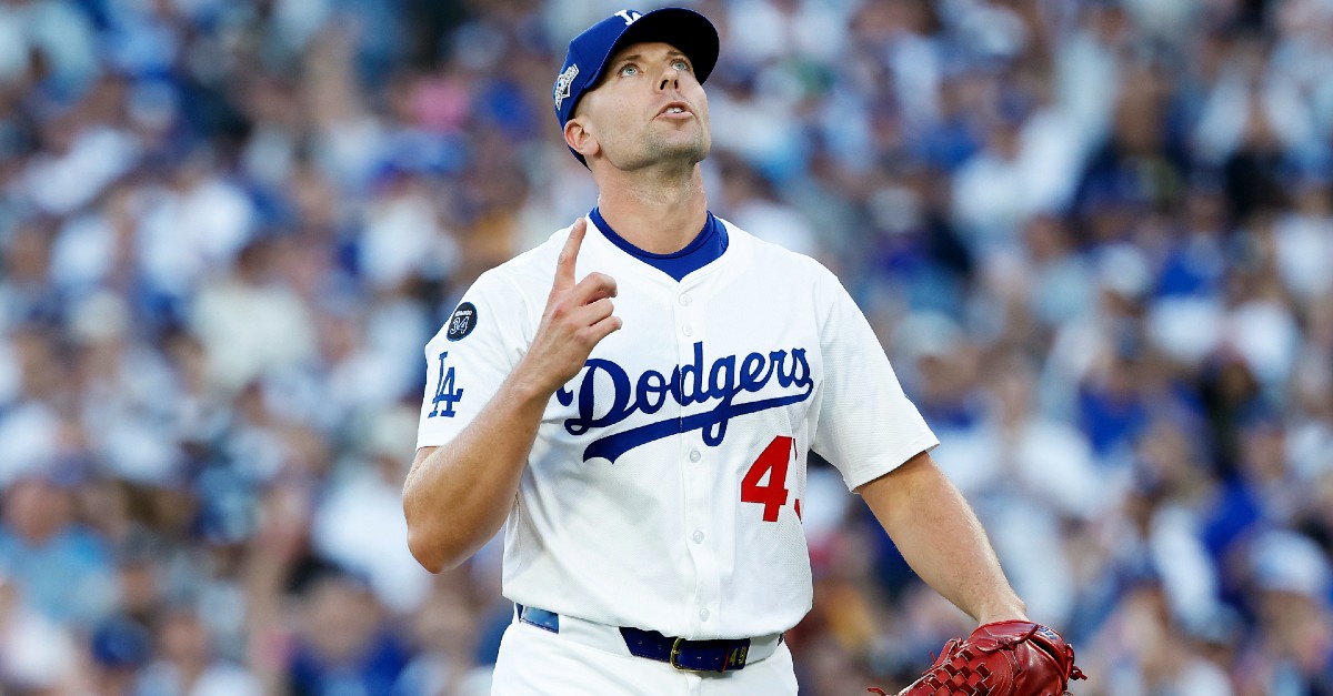 Dodgers Pitcher Blake Treinen Aims to 'Make Heaven Crowded'