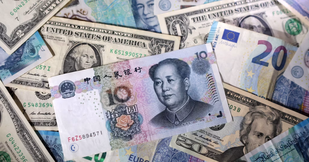 Dollar reaches a two-week peak against yen ahead of trade discussions and Fed meeting