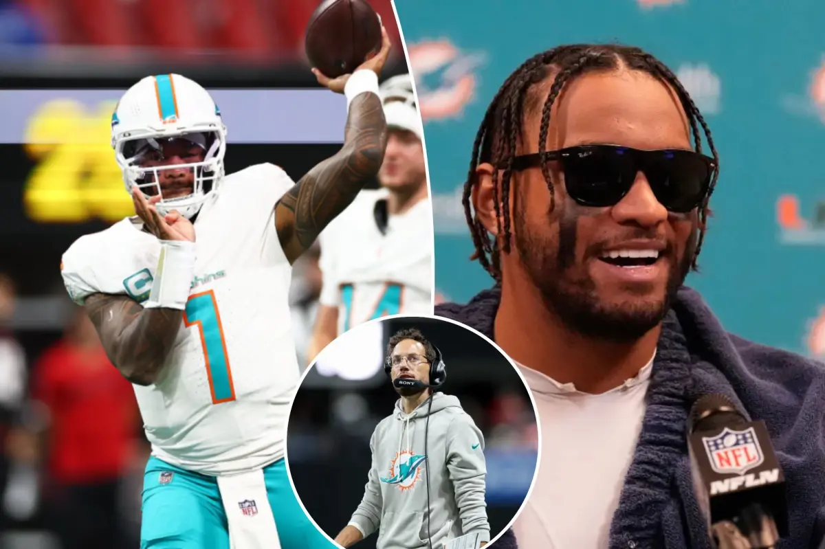 Dolphins quarterback Tua Tagovailoa delivers his best performance of the season despite a swollen eye.