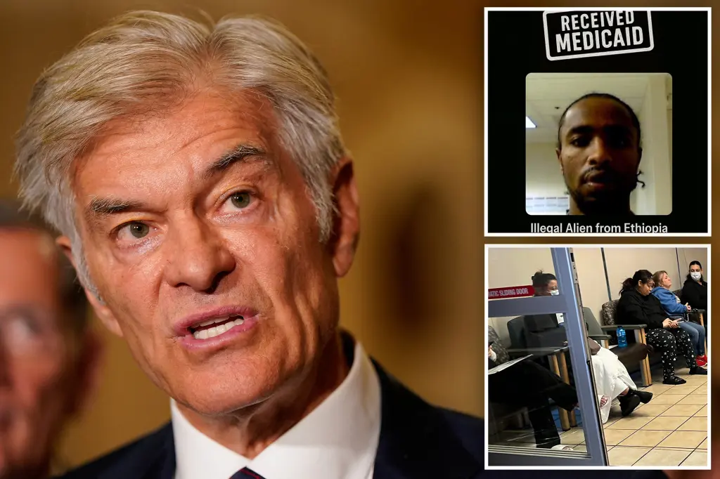 Dr. Oz claims Democrats are misleading Americans about Medicaid payments to undocumented immigrants