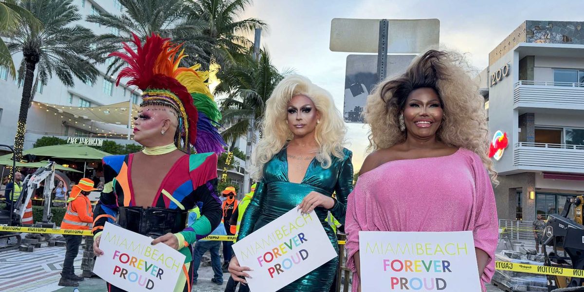 Drag queens angered after rainbow crosswalk is destroyed: 'Our pride is being erased'