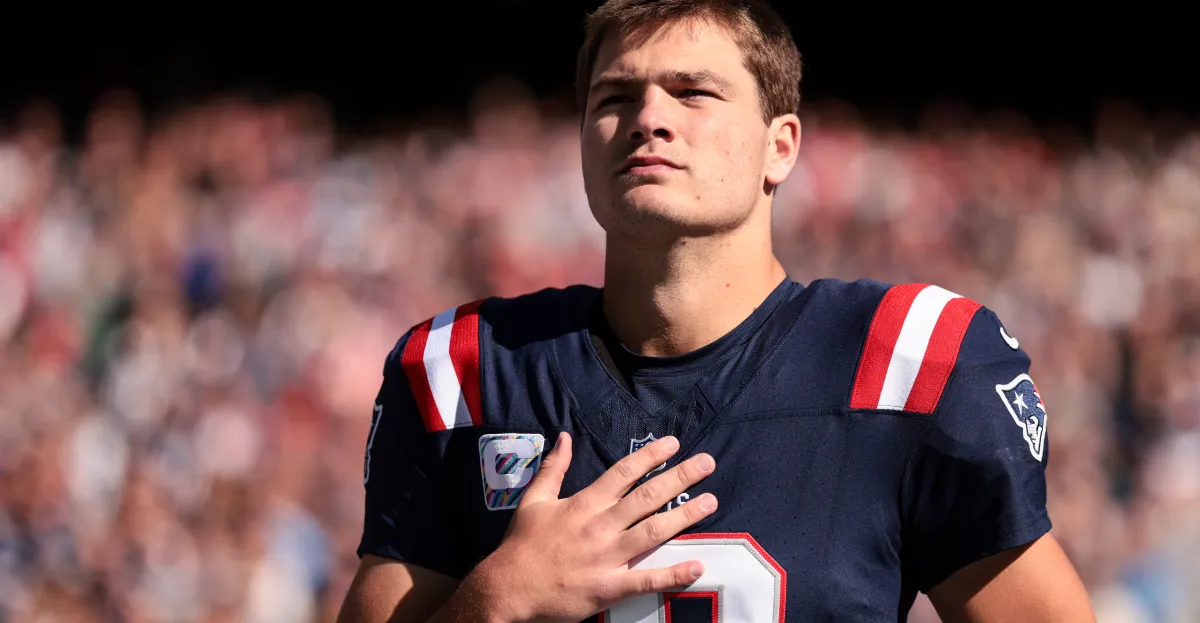 Drake Maye could be the NFL's top performer in the first half after overcoming his toughest challenge so far