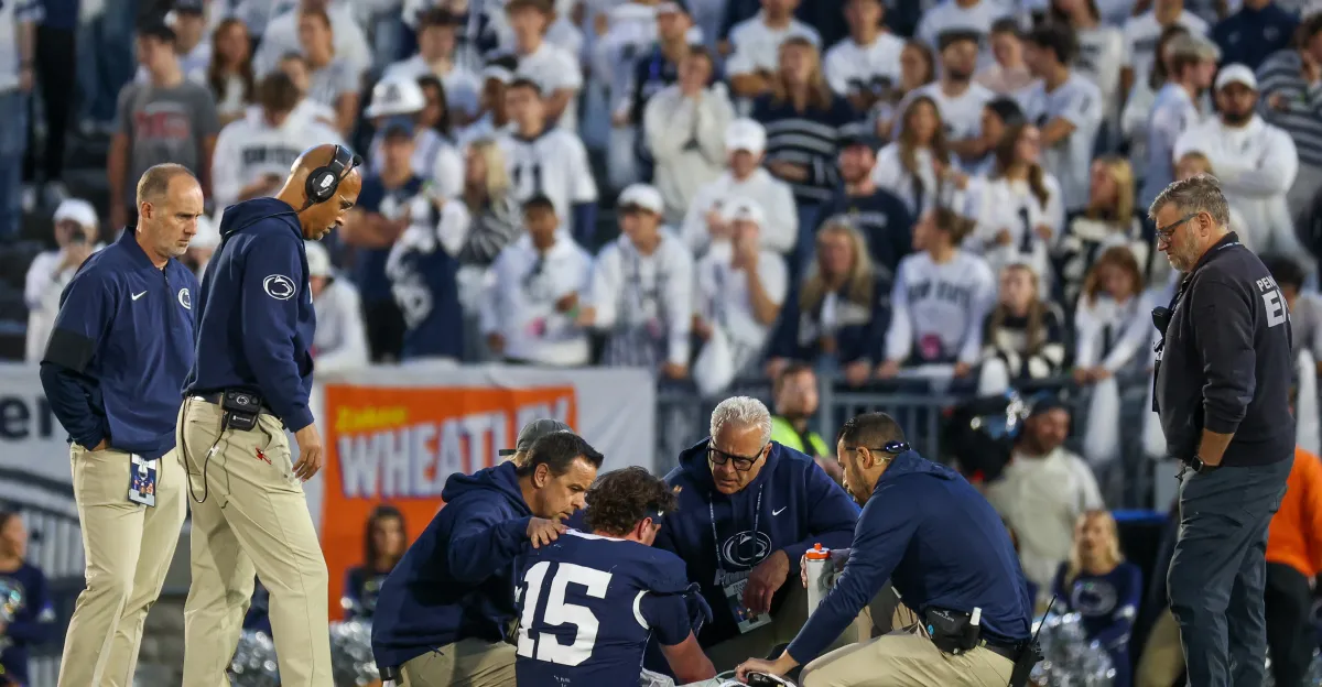 Drew Allar's NFL Draft prospects unclear during a tough season for Penn State