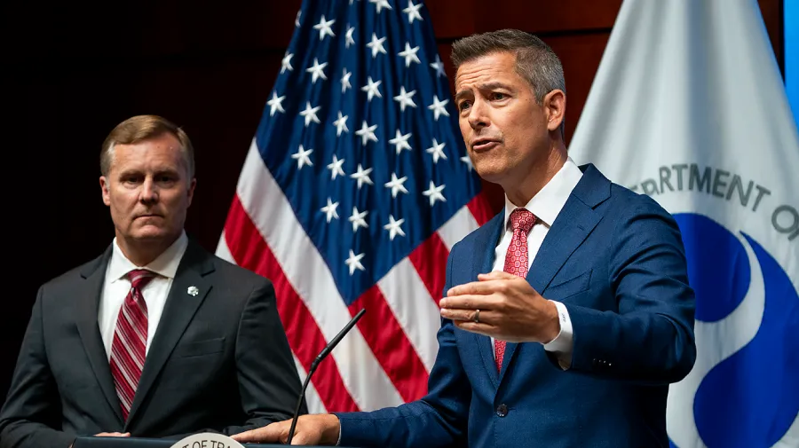 Duffy brings pizzas to air traffic controllers and shares shutdown alert