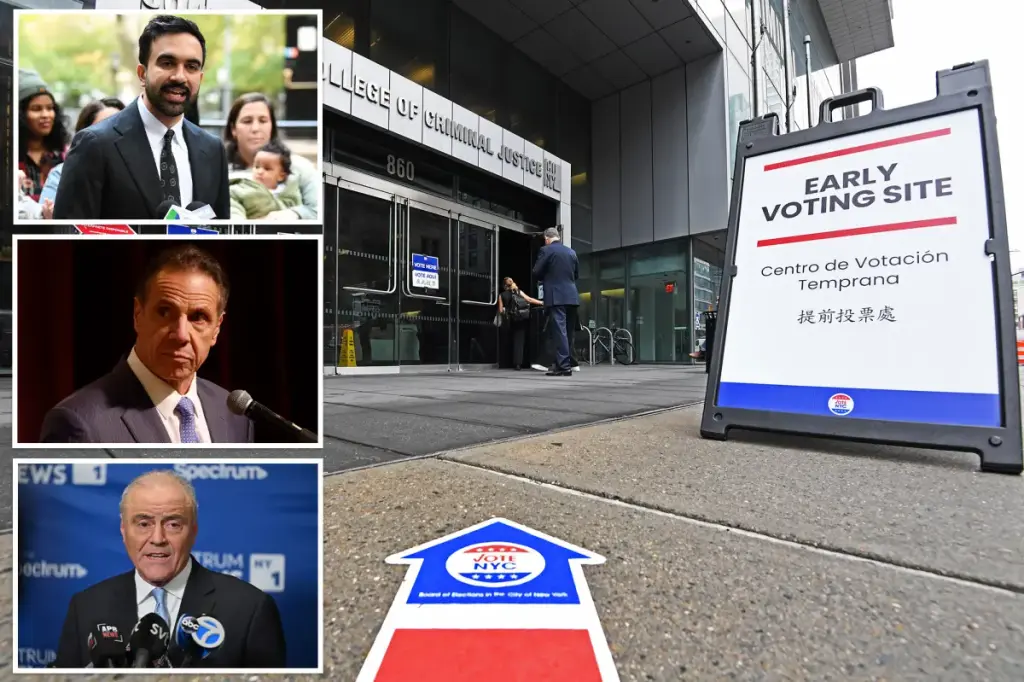 Early voting starts today for the mayoral election and other races in NYC.