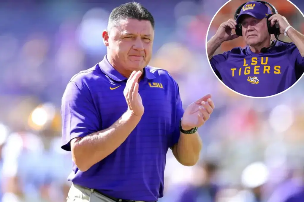Ed Orgeron is open to returning to LSU following the departure of Brian Kelly