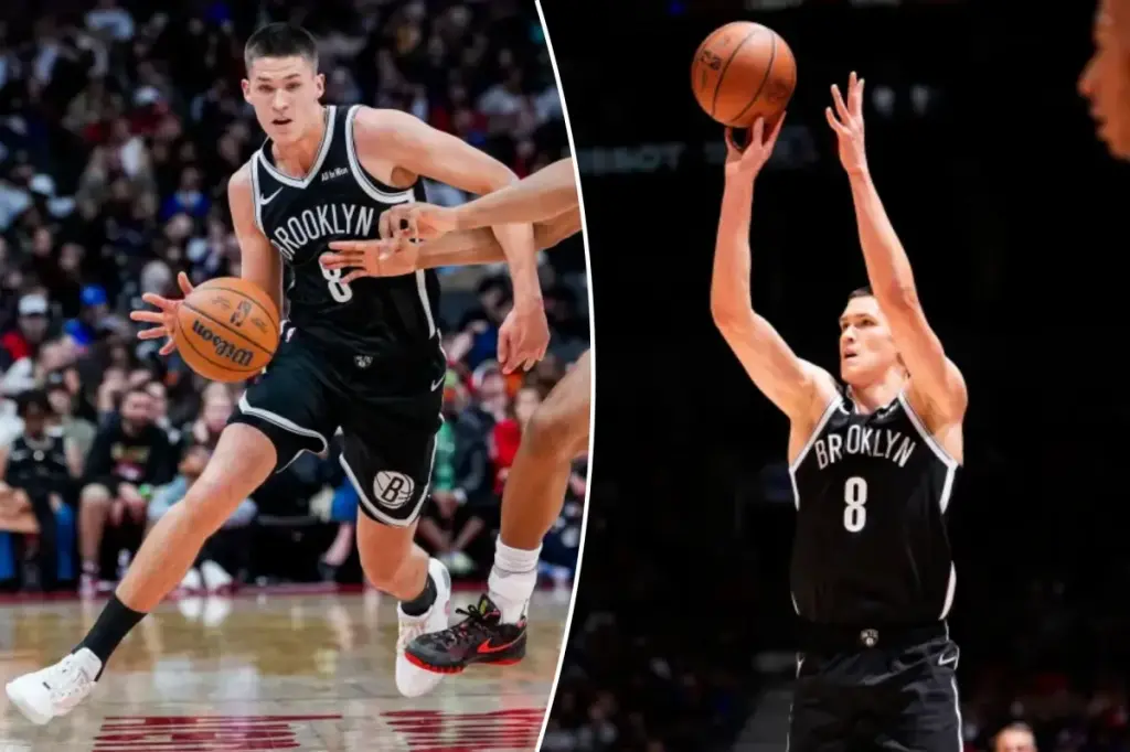 Egor Demin from the Nets gained weight to meet NBA standards