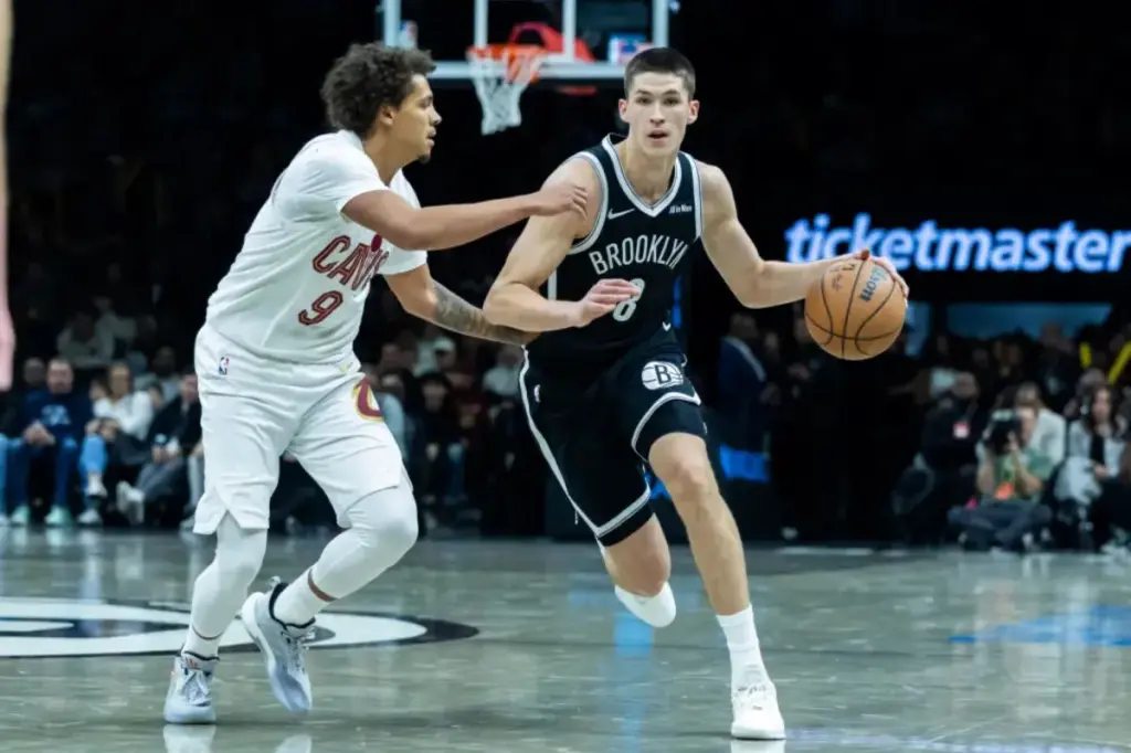 Egor Demin of the Nets is concentrating on improvement in an important aspect.
