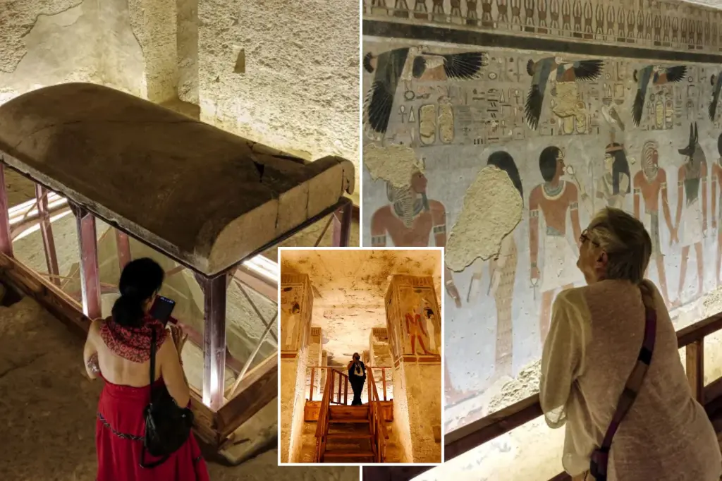 Egypt opens Amenhotep III's tomb following more than 20 years of restoration