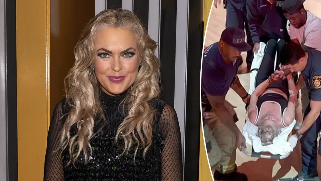 Elaine Hendrix taken to hospital on stretcher after 'Dancing with the Stars'