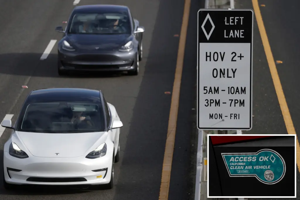 End of free access for electric vehicles in the HOV lanes on the Long Island Expressway: 'This is disappointing'