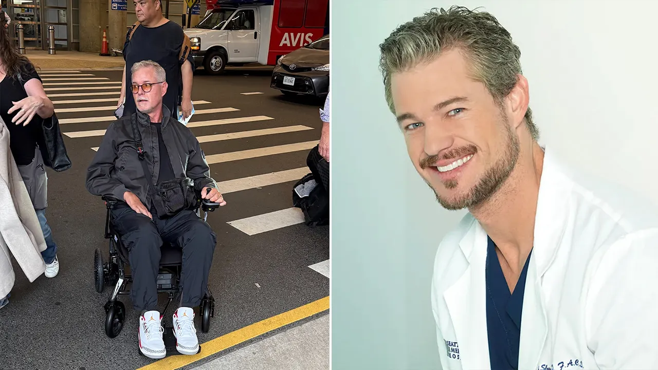 Eric Dane promises to 'struggle until the end' against ALS during his trip to Washington