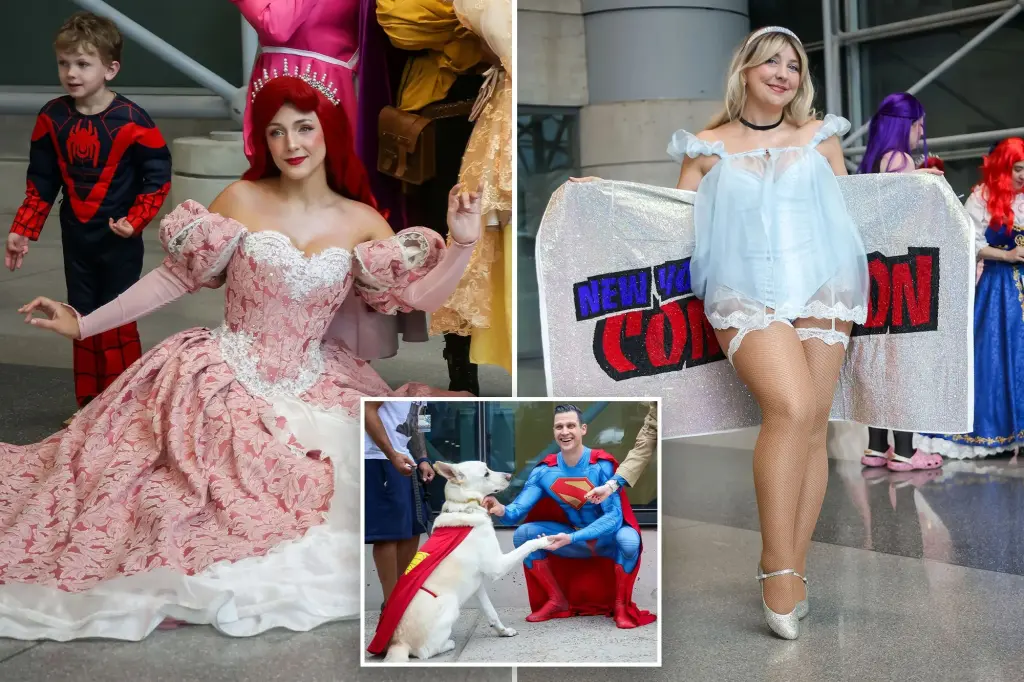 Exploring the detailed costumes at NY Comic Con