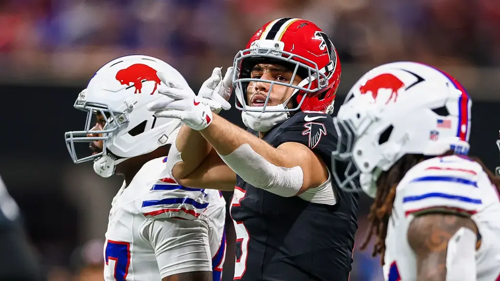 Falcons defense overwhelms Josh Allen in victory against the Bills on Monday night
