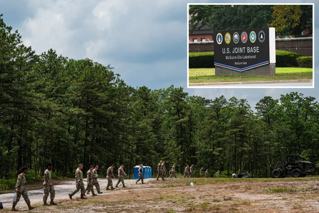 Federal worker arrested after "active shooter hoax" at New Jersey’s largest military base