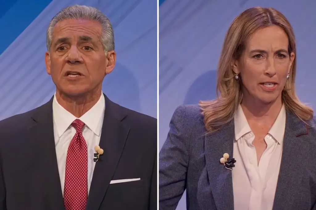 Final debate between Sherrill and Ciattarelli turns personal in New Jersey gubernatorial race