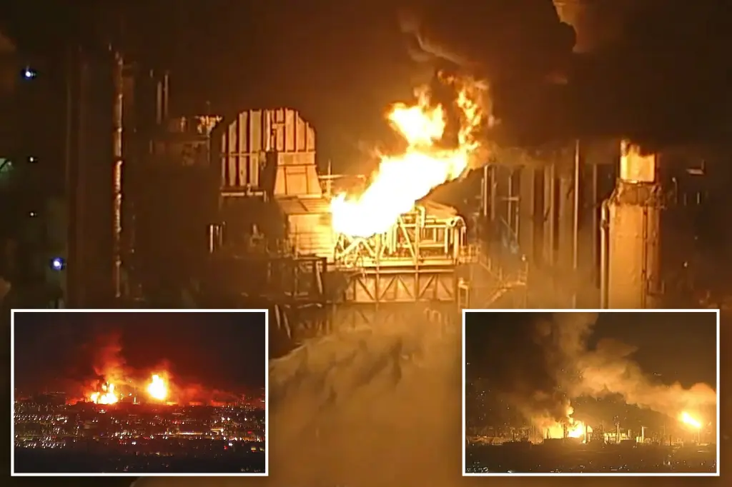 Fire at Chevron plant shakes up LA region
