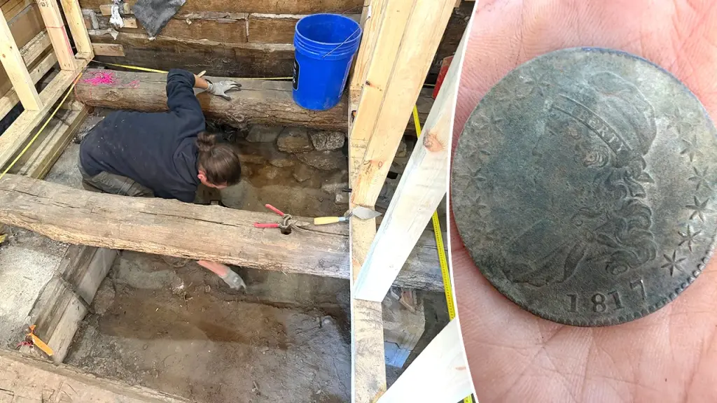 Fire uncovers buried artifacts at Ohio's Overfield Tavern Museum