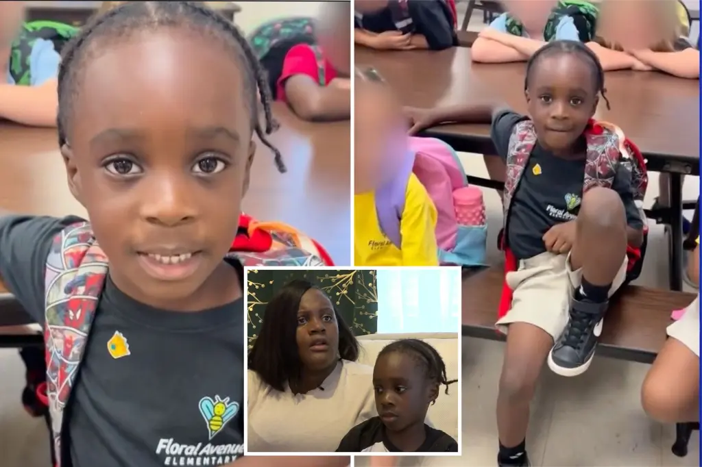 Florida mother upset calls teacher 'racist' after singing 'monkey' birthday song to her 6-year-old black son.