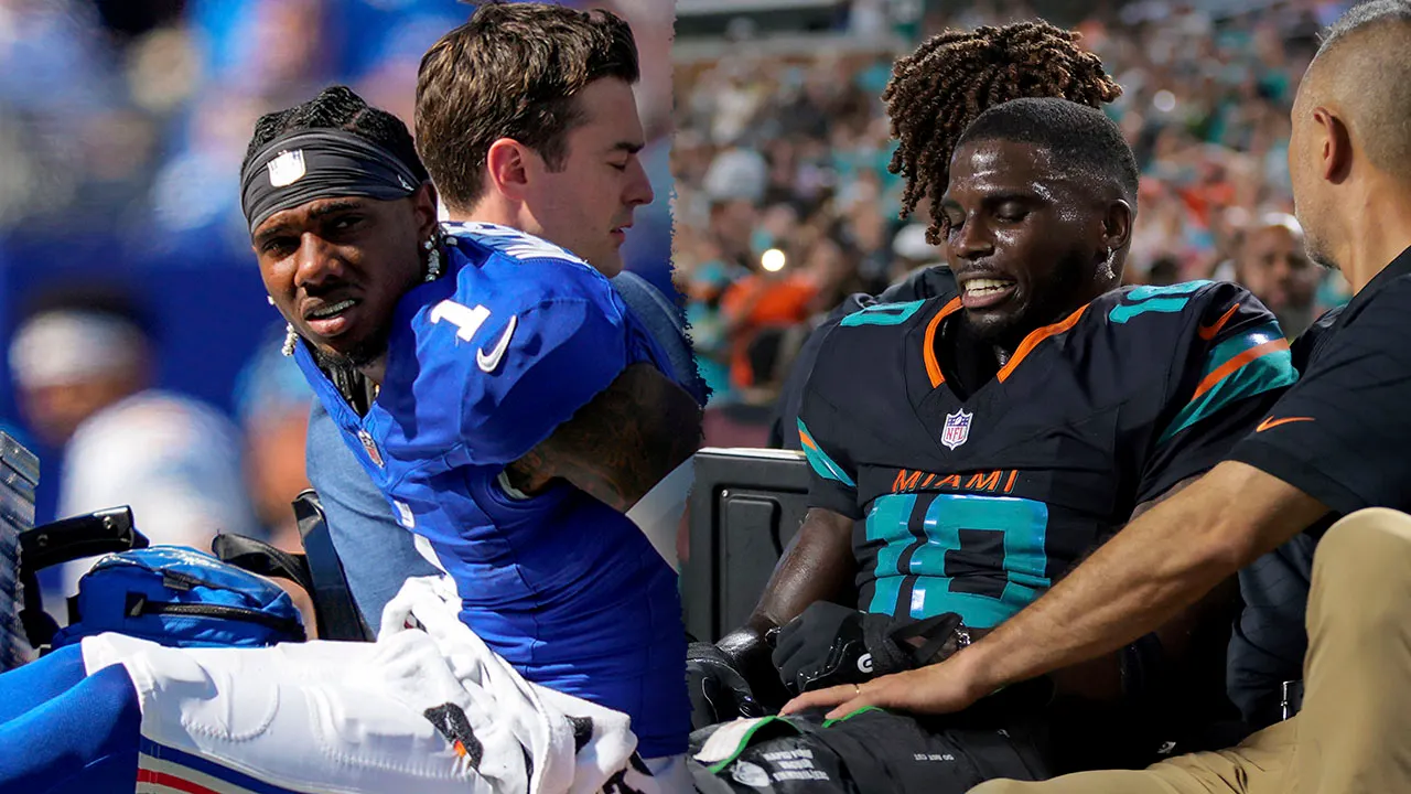 Football great Larry Fitzgerald shares his thoughts on the grass versus turf discussion.