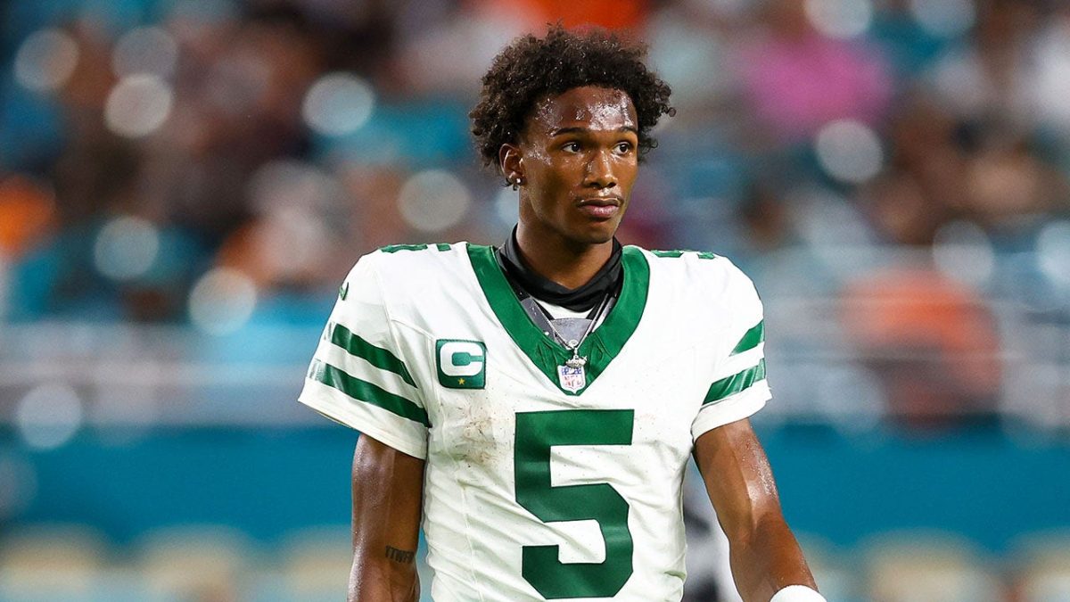 Garrett Wilson expresses frustration with play-calling after loss to the Broncos.