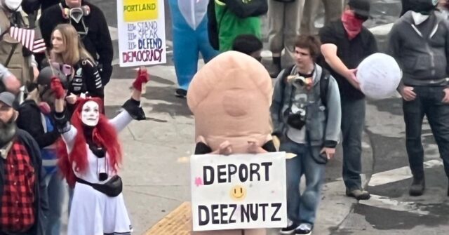 Gavin Newsom Gets Angry as DHS Provokes Him with 'No Kings' Penis Image