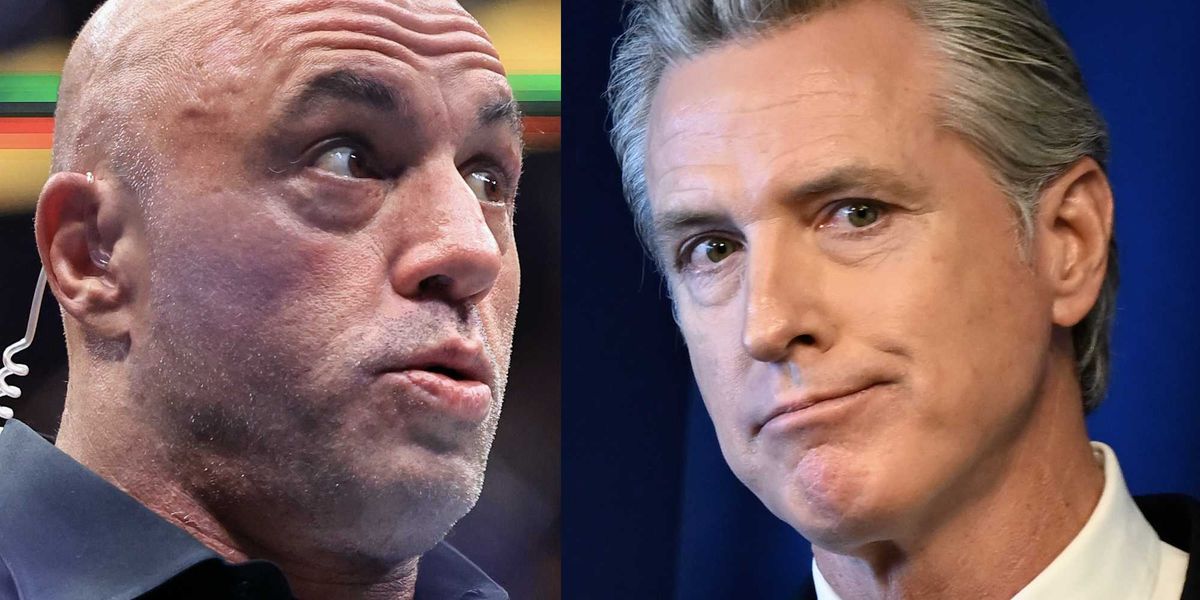 Gavin Newsom criticizes Joe Rogan for blaming him for California's problems: ‘He did terrible things!’
