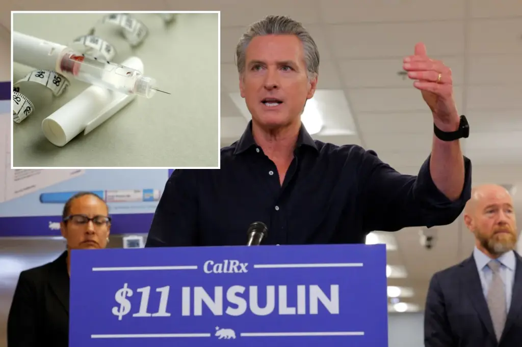 Gavin Newsom reveals proposal to offer affordable, state-branded insulin next year.