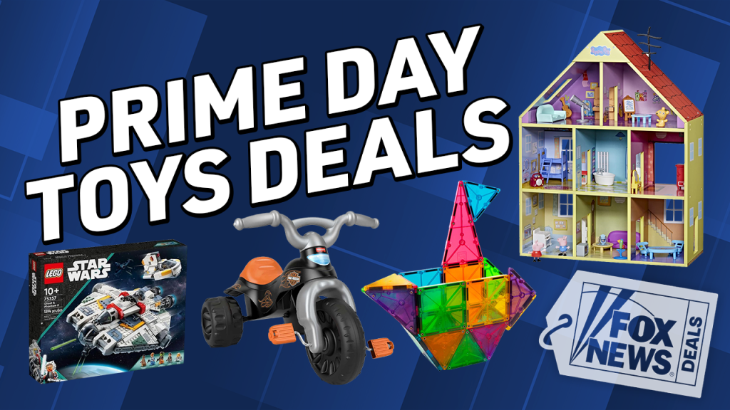 Get up to 55% off on children's gifts like LEGO, Barbie, Magna-Tiles, and more during Prime Big Deal Days.