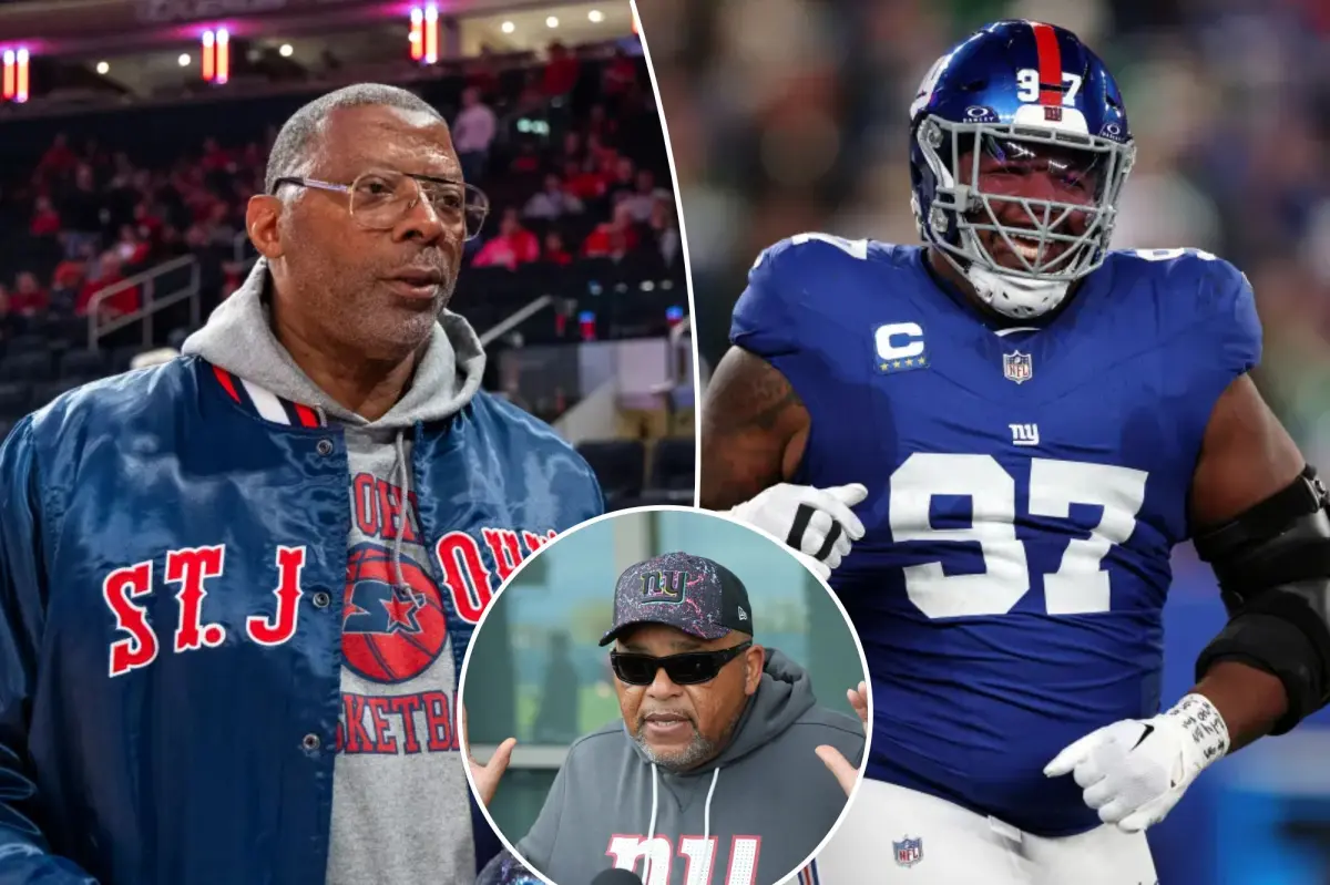 Giants coach has a different view than Carl Banks on Dexter Lawrence.
