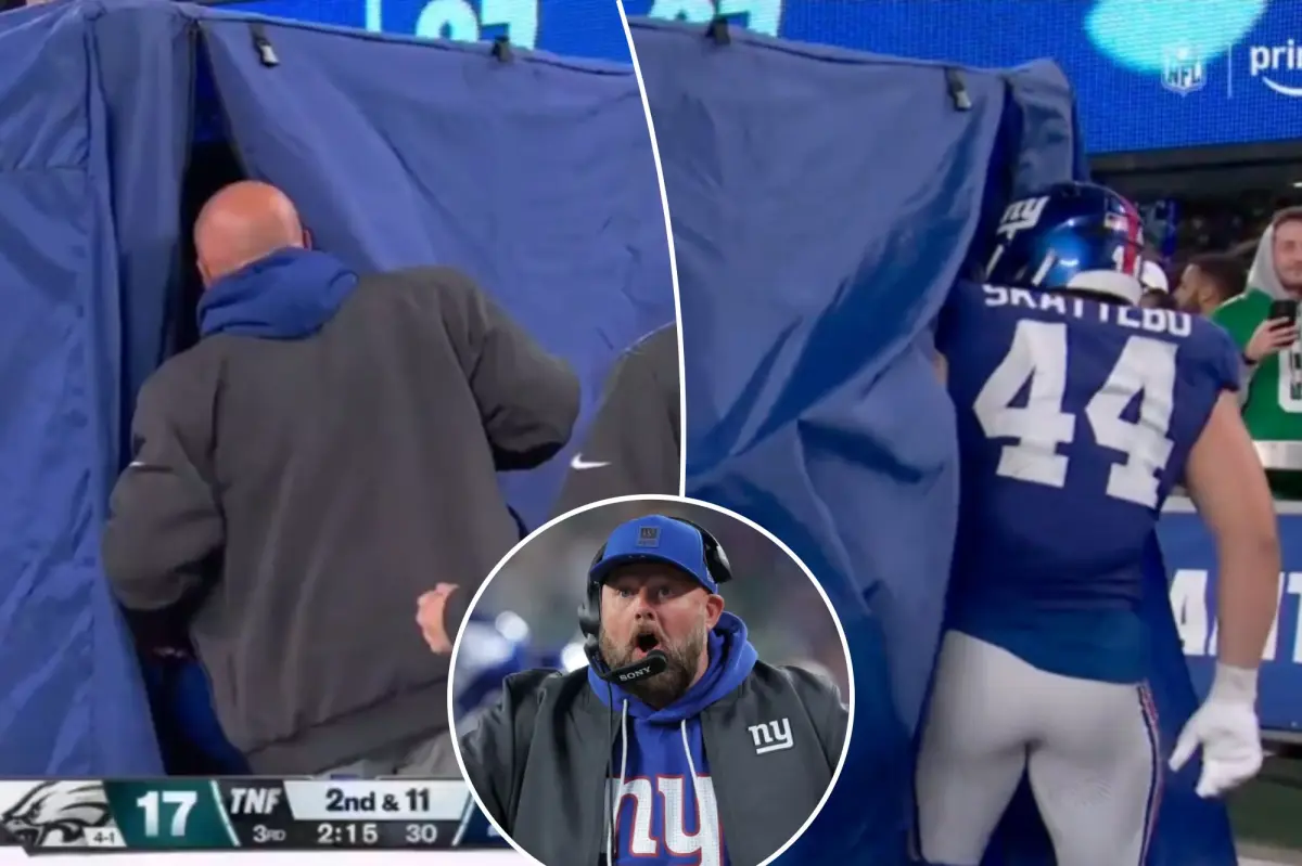 Giants face hefty fines, including Cam Skattebo, over Jaxson Dart's medical tent incident