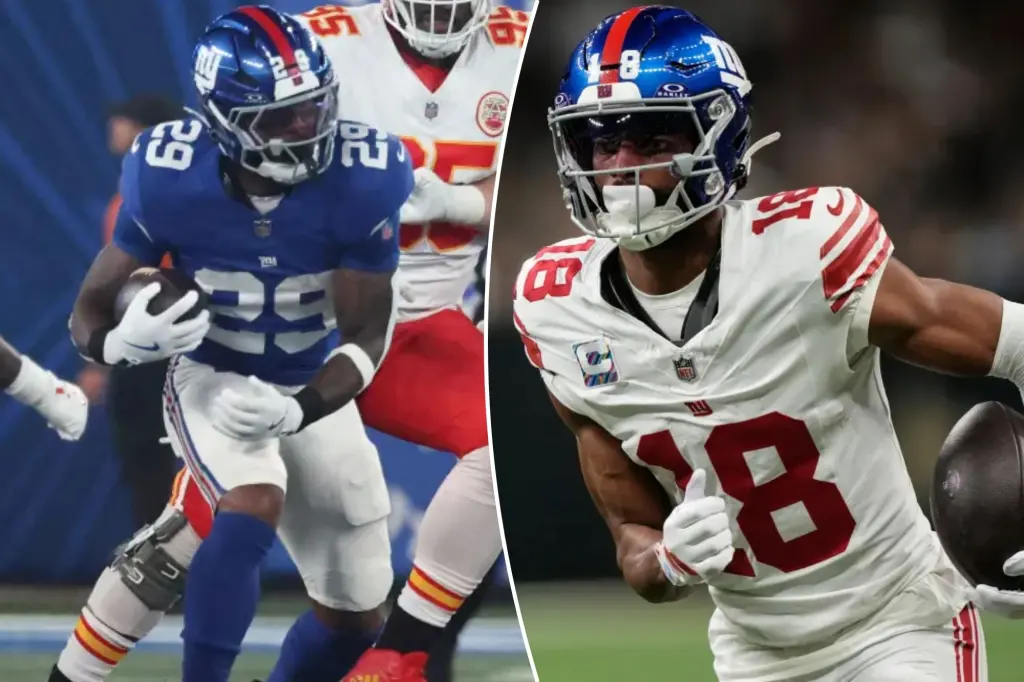 Giants welcome back Tyrone Tracy against the Eagles, but lose Darius Slayton
