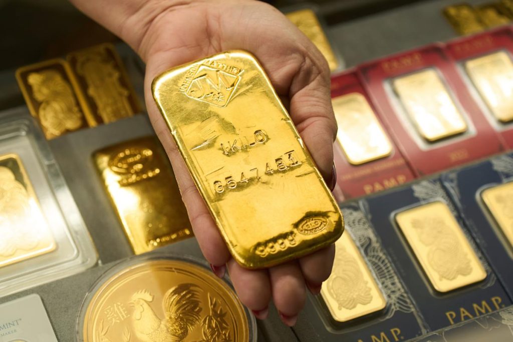 Gold and silver fall sharply in their largest daily decline in years as remarkable rally in precious metals ends.