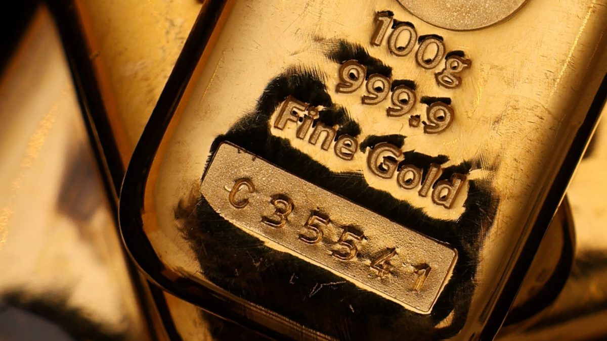 Gold is experiencing a decline on Tuesday, but it remains the most popular trade of the year.