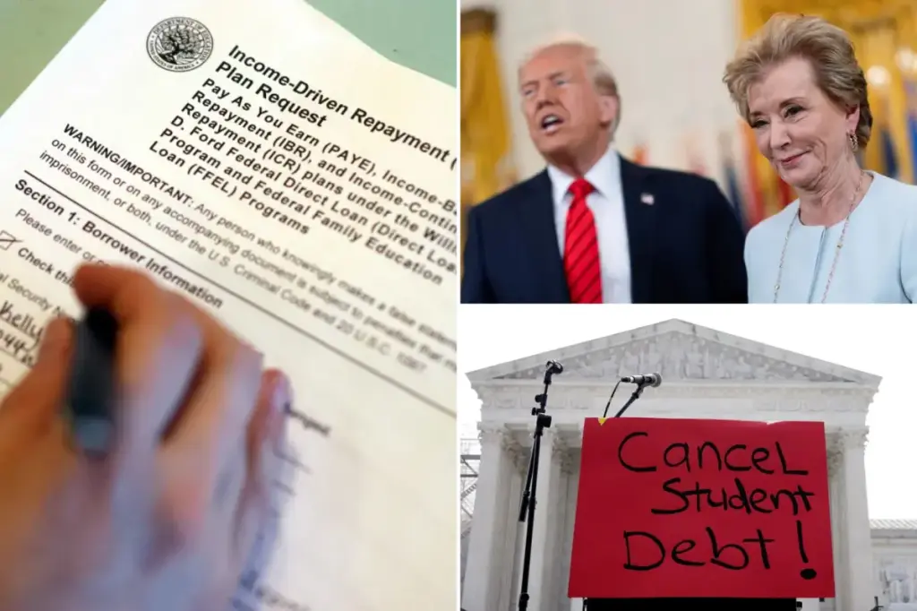 Government decides to eliminate student debt for millions of borrowers.