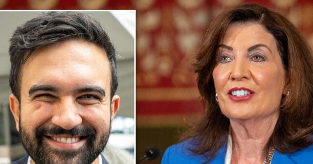 Governor Kathy Hochul Faces 'Tax the Rich!' Shouts at Mamdani Rally