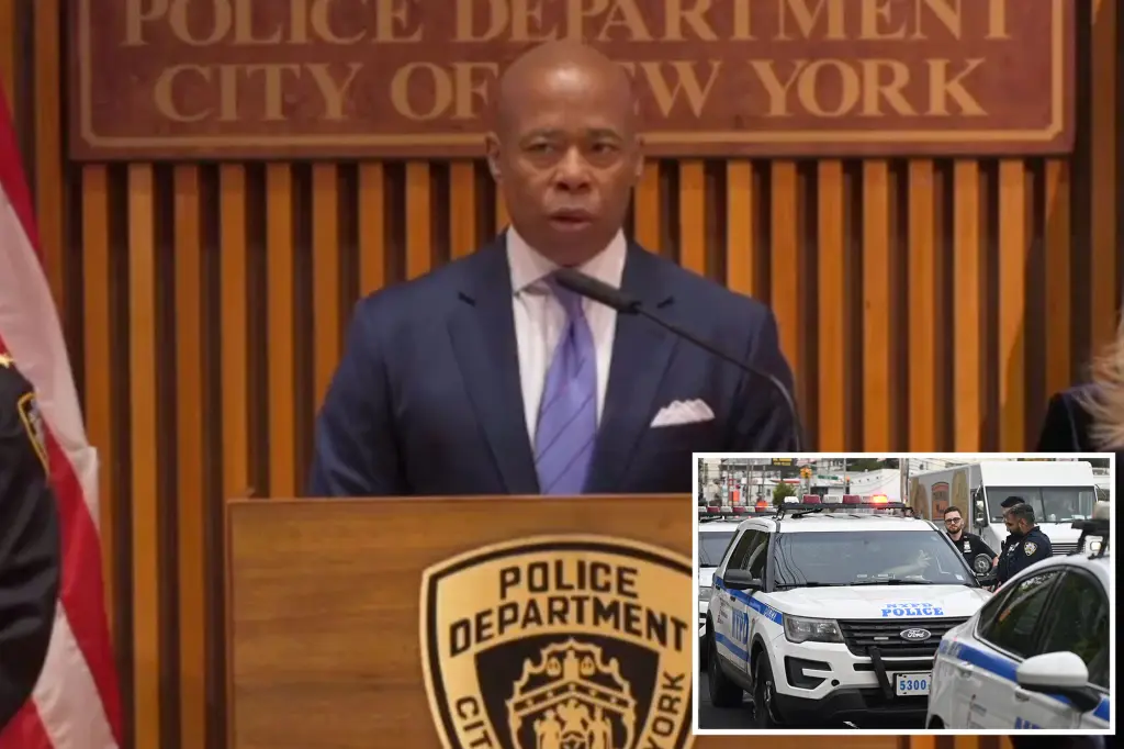 Gun violence reaches record lows as Eric Adams highlights progress